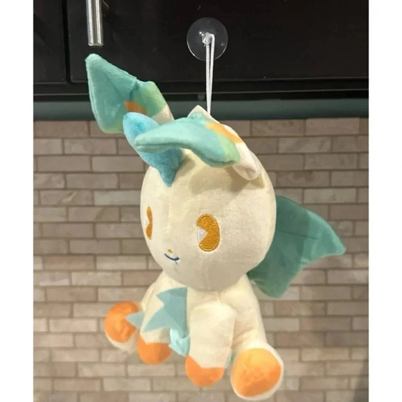 Pokemon Center Limited‎ Mix Ou Lait Leafeon Plush b35 - Picture 5 of 5